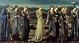 Edward Burne-Jones The Wedding of Psyche painting